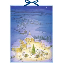 Advent Calendar "Village At Christmas Time"