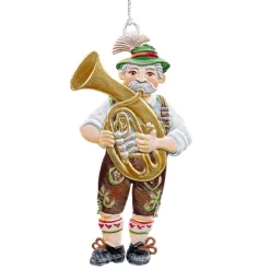 Bavarian Musician With Tuba