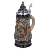 Beer Stein With Tin Lid "Rothenburg With Knight", 0.25L