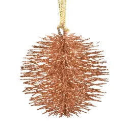 Bobble With Glitter, Small, Copper