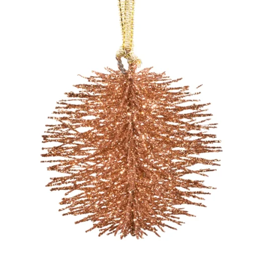 Bobble With Glitter, Small, Copper