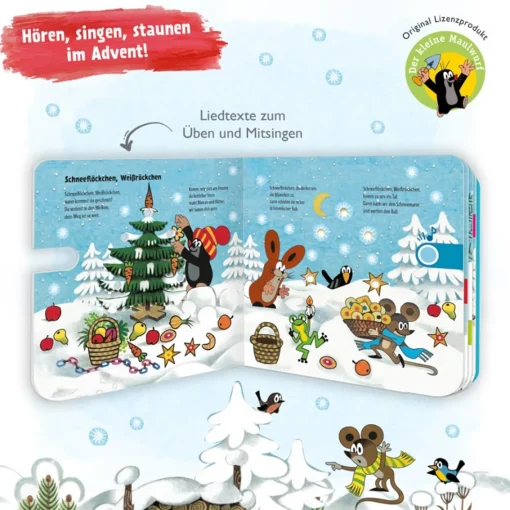Christmas Sound Book "The Little Mole"