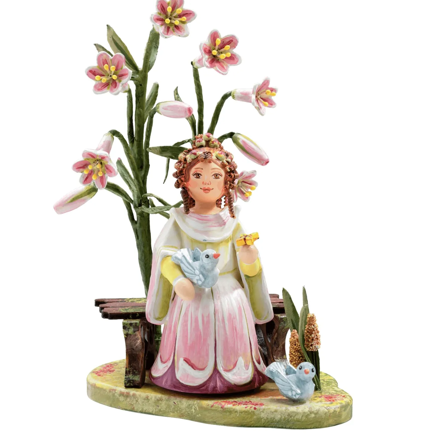 Colored Lily Flower Child