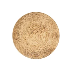 Decoration Plate Brown, 11.8 Inch