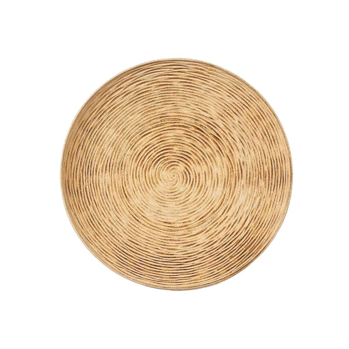 Decoration Plate Brown, 11.8 Inch