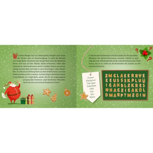 Escape Room Advent Calendar "Weihnachtliche Schnitzeljagd"