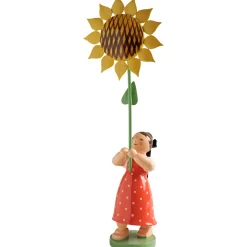 Girl With Sunflower