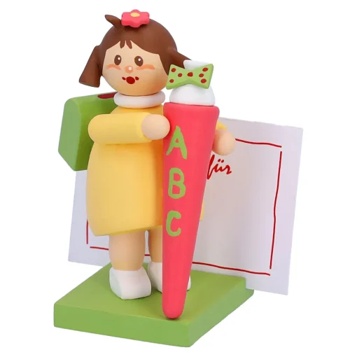 Girl's First Day Of School