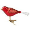 Glass Bird Red