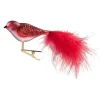 Glass Bird Red-White