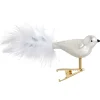 Glass Bird White-Silver