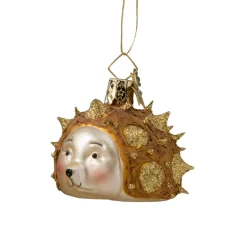 Glass Ornament Hedgehog