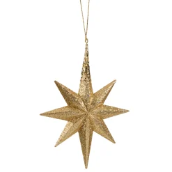 Gold Glitter Star