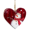 Heart "Snowman With Cap"
