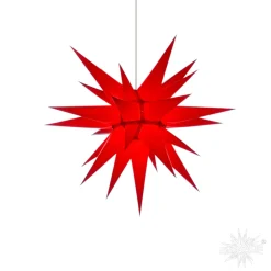 Herrnhuter Paper Star, Red, 23.6Inch