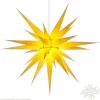 Herrnhuter Paper Star, Yellow, 31.5Inch