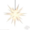 Herrnhuter Star, White, 26.8Inch, Plastic