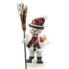 Holzknackl "Snowman", 6.3 Inch