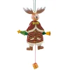 Jumping Jack Christmas Moose
