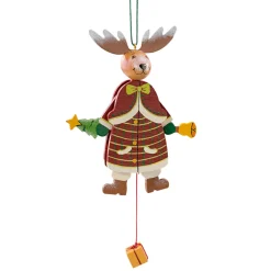 Jumping Jack Christmas Moose