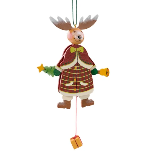 Jumping Jack Christmas Moose