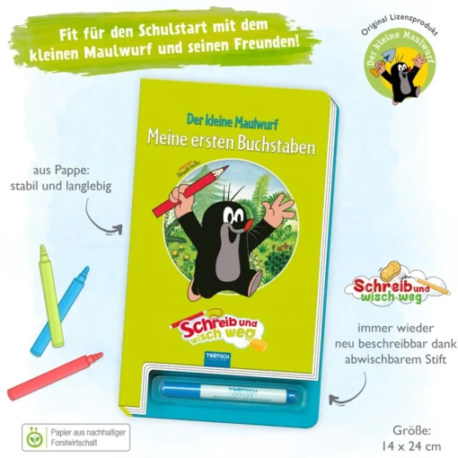 Learning Booklet "The Little Mole" Letters