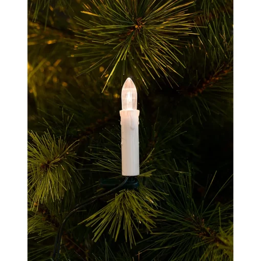Led Light-Set With 15 White Topcandles