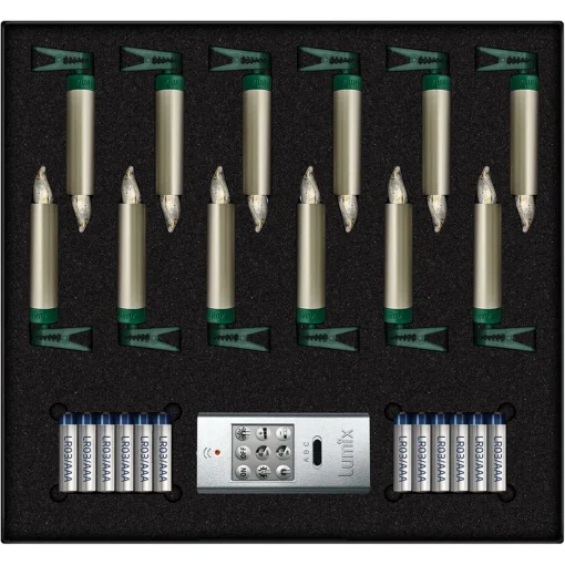 Lumix Superlight Mini 12 Candles Basic Set In Cashmere