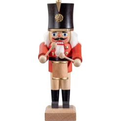 Nutcracker "Drummer", Red, 8.1 Inch