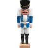 Nutcracker "Hussar" Blue, 10.6 Inch