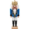 Nutcracker "King" Blue, 10.6 Inch