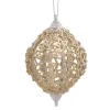 Olive With Filigree Stars, Gold