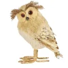 Owl Made Of Straw 25Cm