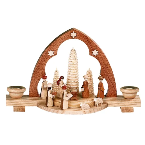 Pointed Schwibbogen "Christ Child's Birth"
