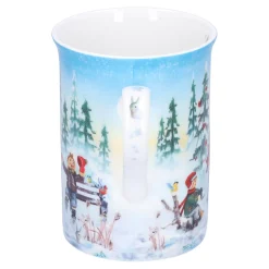 Porcelain Mug "Ice Skating"