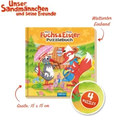 Puzzle Book "Mr. Fox And Mrs. Magpie"