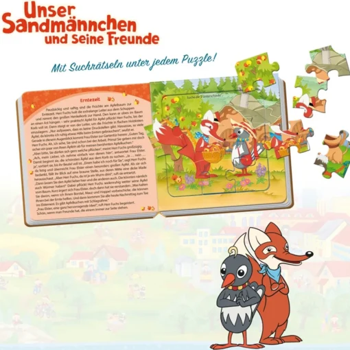 Puzzle Book "Mr. Fox And Mrs. Magpie"