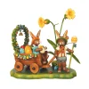 Rabbits On The Spring Meadow