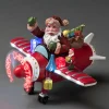 Santa Claus In An Airplane