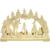 Schwibbogen "Deer In The Dusk", 115V With Usb A Plug