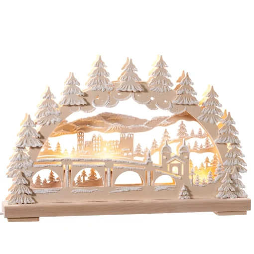 Schwibbogen "Heidelberg In Winter", 115 V