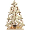 Schwibbogen "Tree Deer On The Manger", 230V With Usb A Port