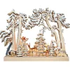 Schwibbogen "Winter Forest Scene", 230V With Usb A Port