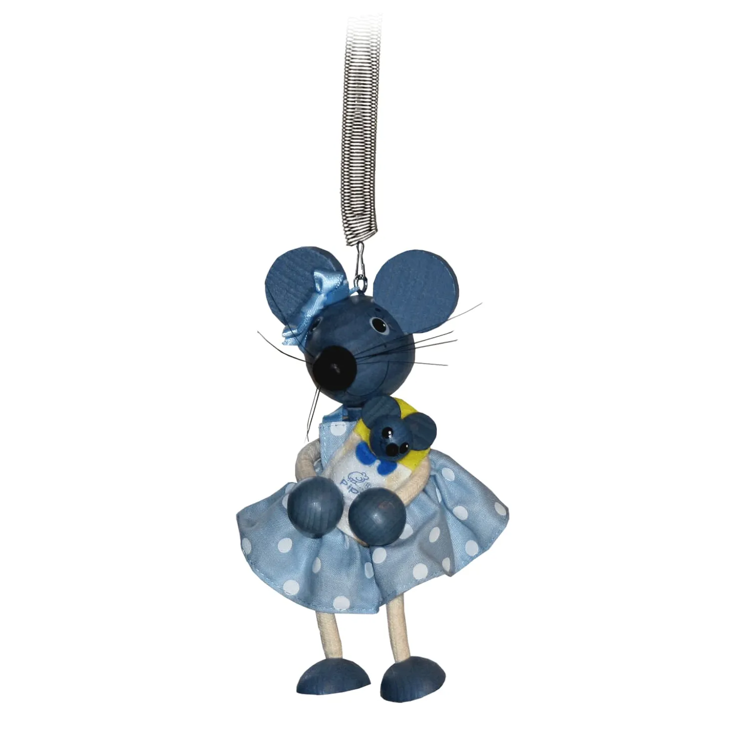 Swinging Figure "Mouse With Baby"