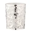 Tealight Glass "Christmas In The Forest", Silver