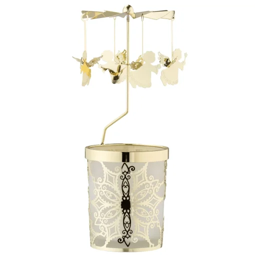 Tealight Mobile "Angel", Gold
