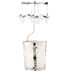 Tealight Mobile "Angel", Silver
