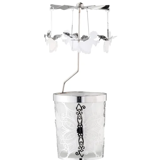 Tealight Mobile "Angel", Silver