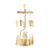 Tealight Mobile "Holy Family", Gold