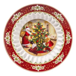 Toy's Fantasy Large Bowl "Christmas Eve Gift-Giving"